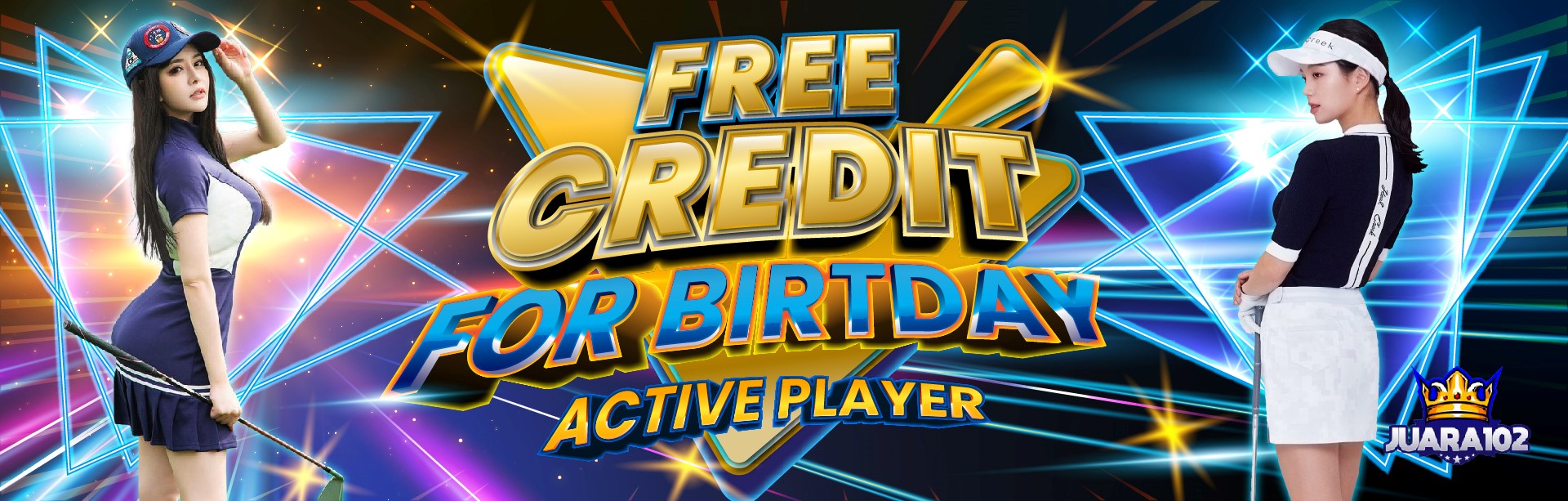 BONUS FREE CREDIT BIRTHDAY AKTIF PLAYER