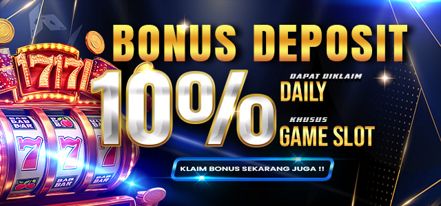 BONUS DEPOSIT HARIAN SLOT 